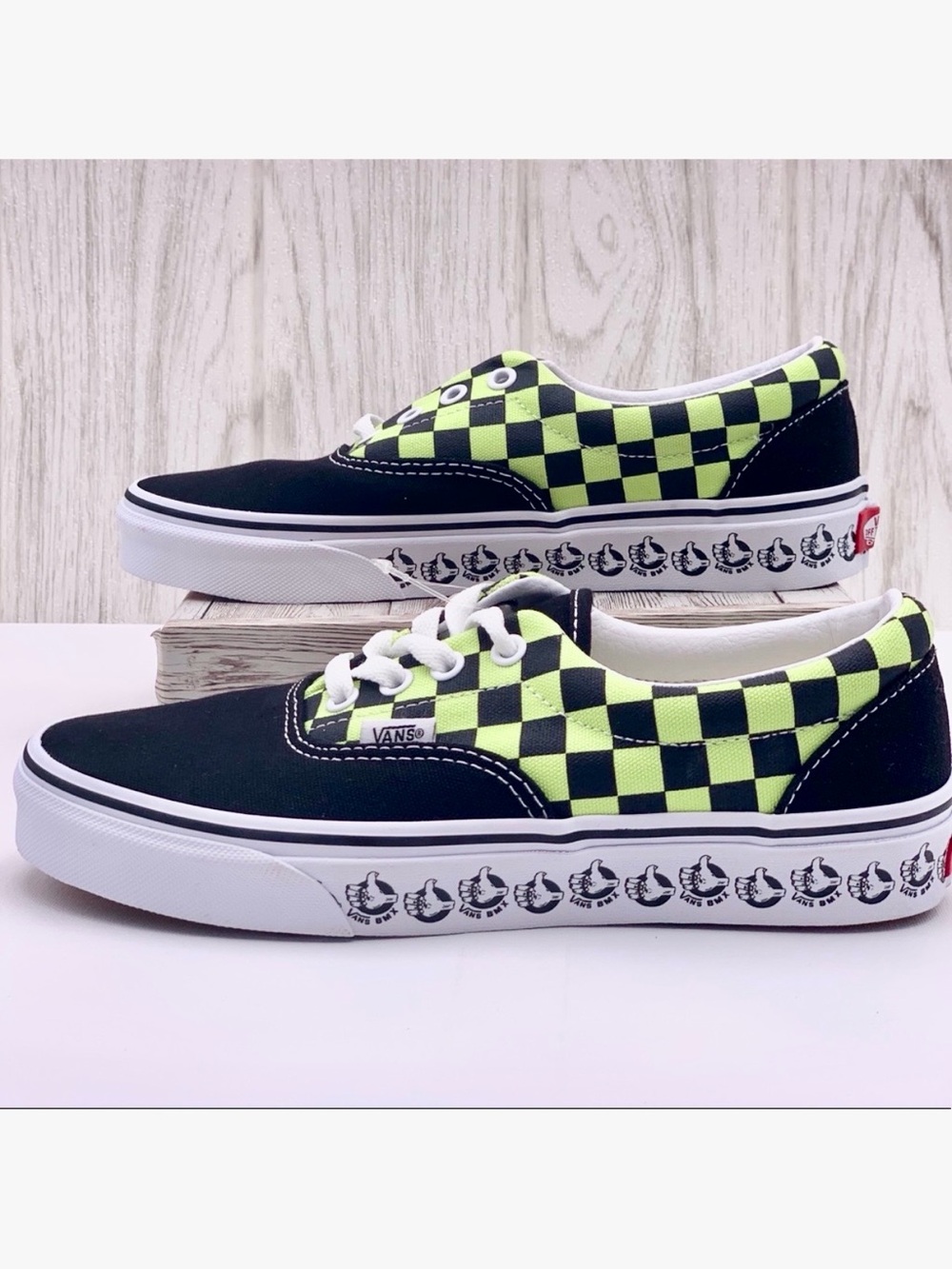 Vans Era Black/Sharp Green - Picture 2 of 9